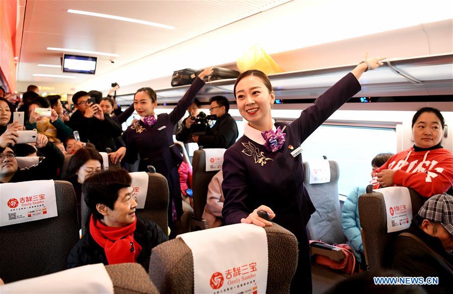 High-Speed Railway Linking Shangqiu and Hefei, Zhengzhou and Fuyang Put into Operation
