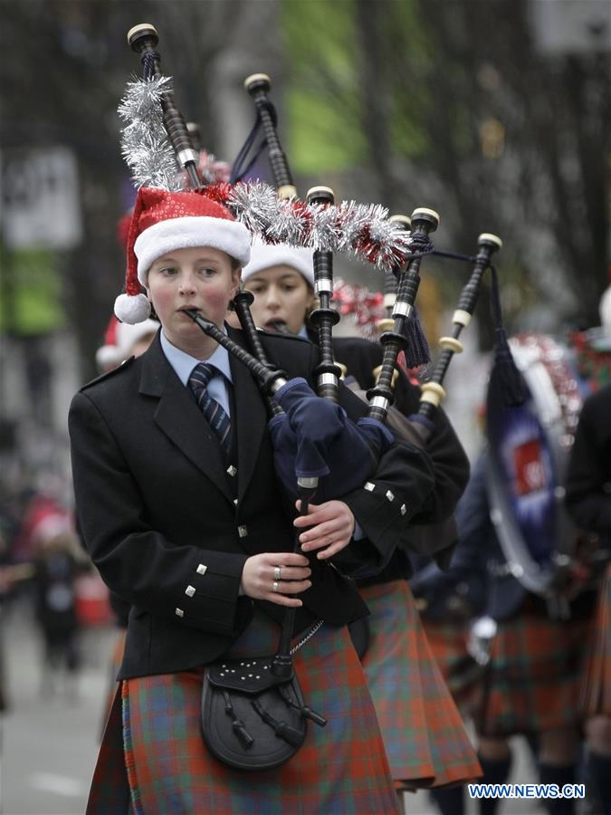 CANADA-VANCOUVER-SANTA CLAUS PARADE