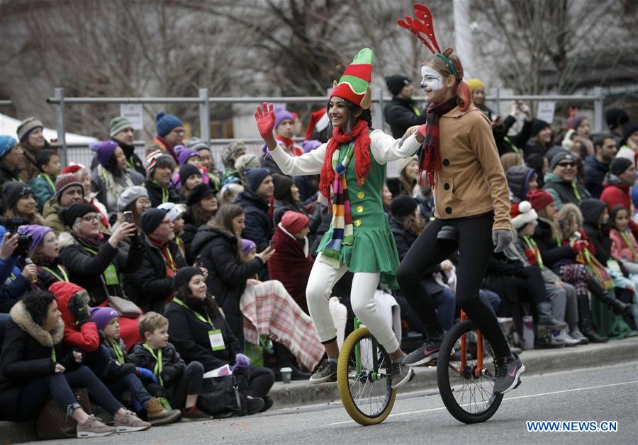 CANADA-VANCOUVER-SANTA CLAUS PARADE