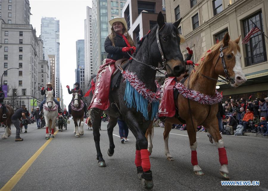 CANADA-VANCOUVER-SANTA CLAUS PARADE