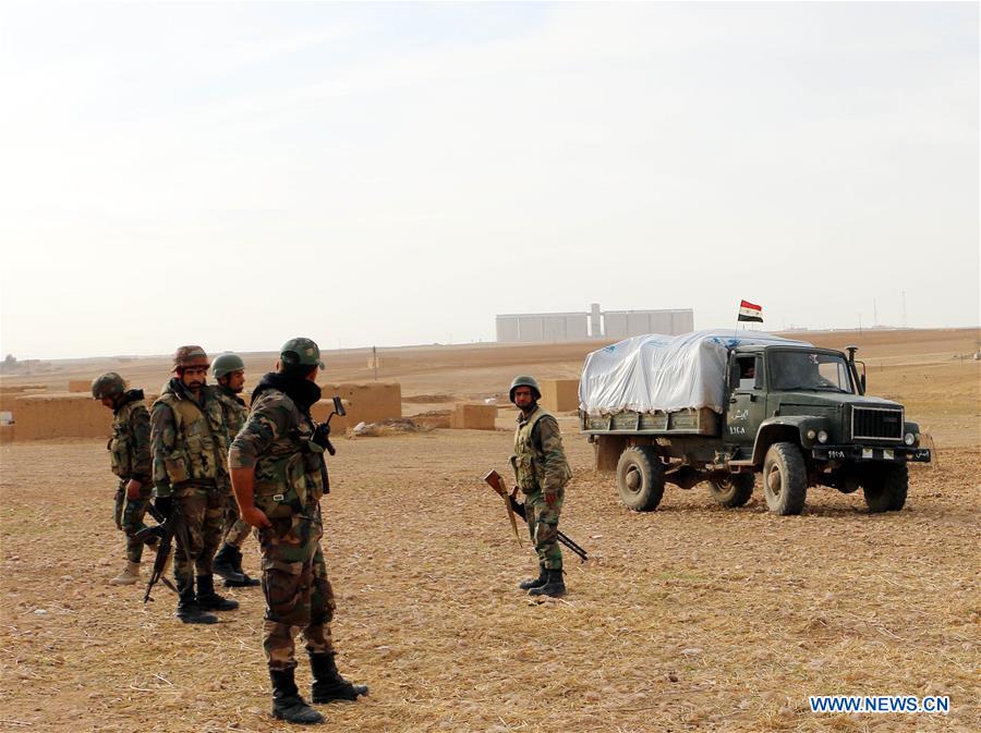 SYRIA-HASAKAH-ARMY-DEPLOYMENT