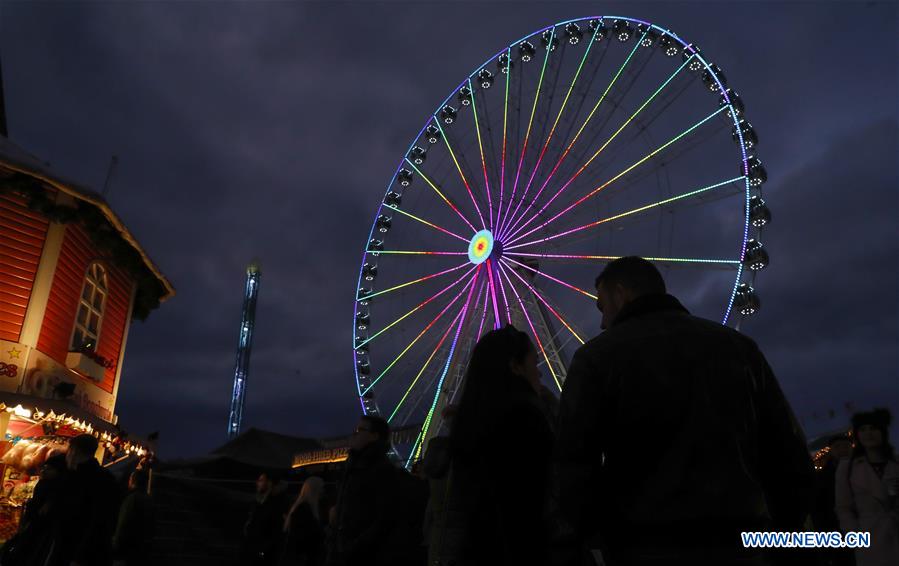 BRITAIN-LONDON-CHRISTMAS MARKET-WINTER WONDERLAND