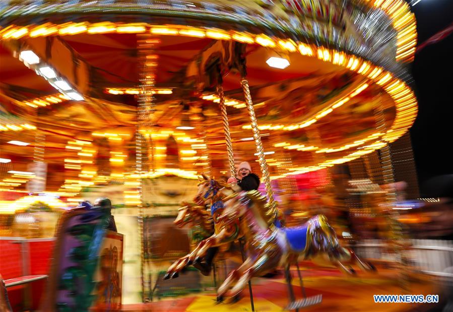 BRITAIN-LONDON-CHRISTMAS MARKET-WINTER WONDERLAND