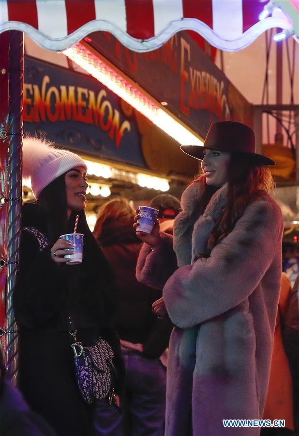 BRITAIN-LONDON-CHRISTMAS MARKET-WINTER WONDERLAND