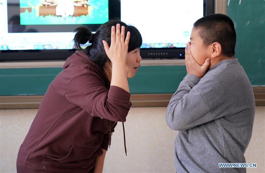 CHINA-HEILONGJIANG-MUDANJIANG-SPECIAL EDUCATION-MUSIC CLASS (CN)