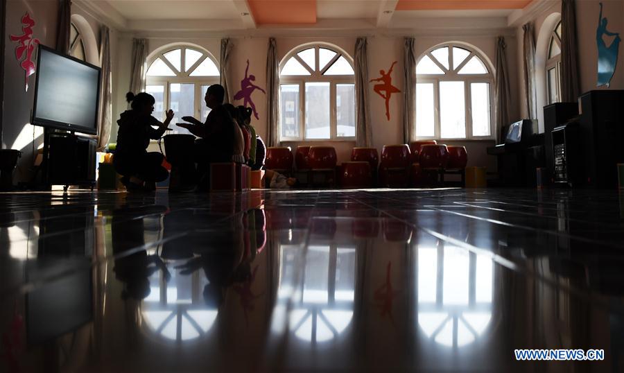 CHINA-HEILONGJIANG-MUDANJIANG-SPECIAL EDUCATION-MUSIC CLASS (CN)
