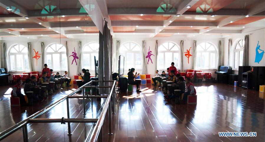 CHINA-HEILONGJIANG-MUDANJIANG-SPECIAL EDUCATION-MUSIC CLASS (CN)