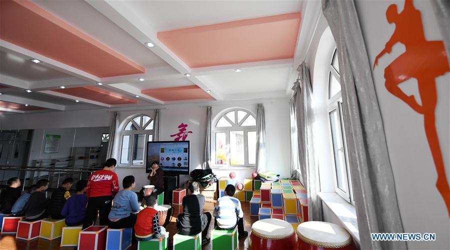 CHINA-HEILONGJIANG-MUDANJIANG-SPECIAL EDUCATION-MUSIC CLASS (CN)