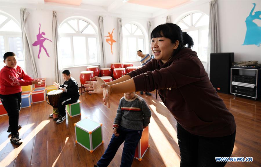 CHINA-HEILONGJIANG-MUDANJIANG-SPECIAL EDUCATION-MUSIC CLASS (CN)