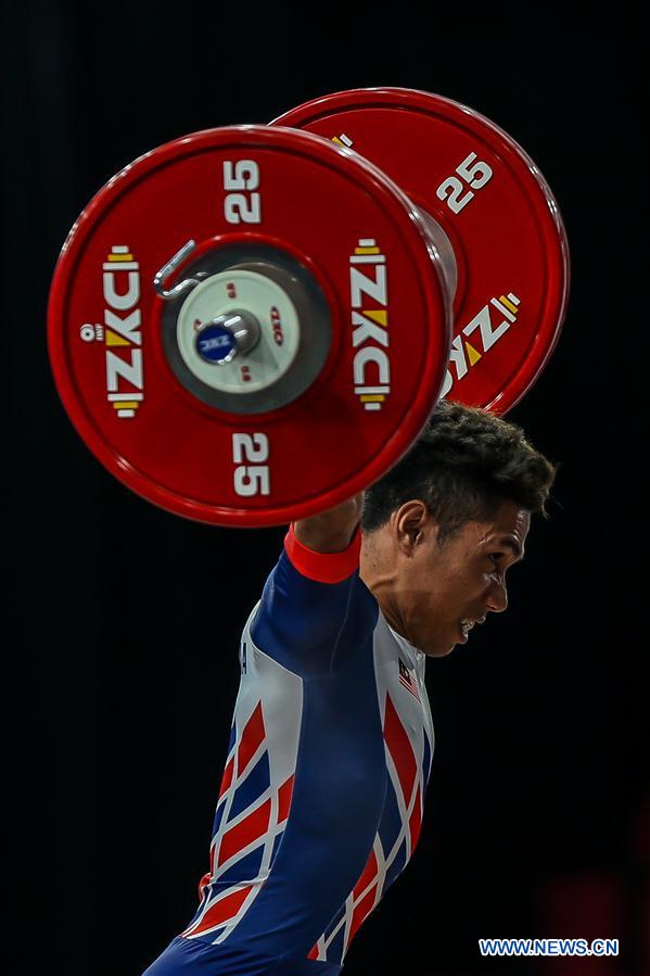(SP)PHILIPPINES-QUEZON CITY-SEA GAMES-WEIGHTLIFTING