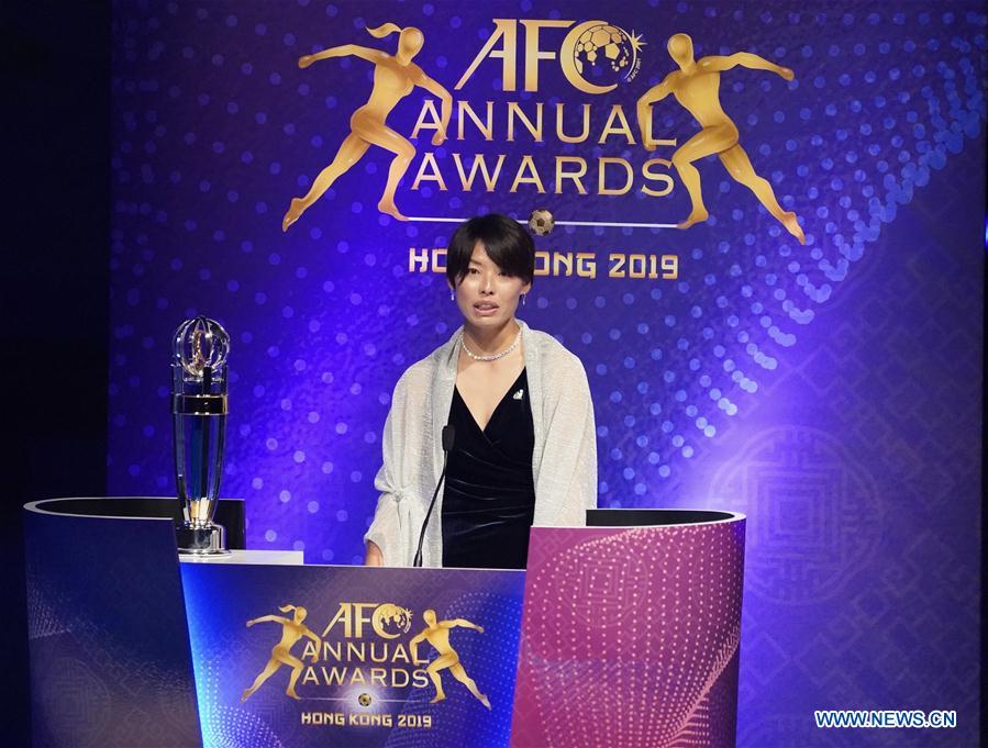 (SP)CHINA-HONG KONG-SOCCER-AFC-ANNUAL AWARDS CEREMONY
