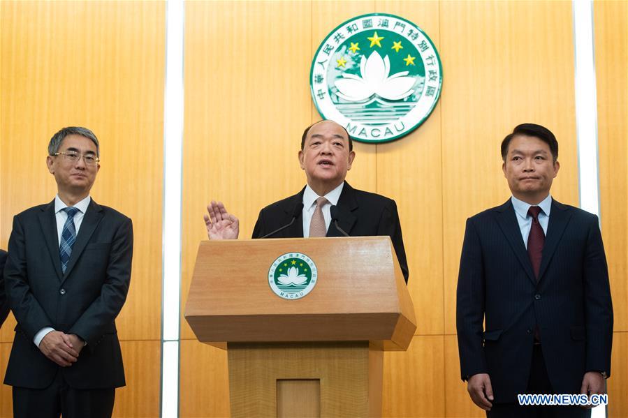 CHINA-FIFTH-TERM MACAO SAR GOVERNMENT-FIRST APPEARANCE (CN)