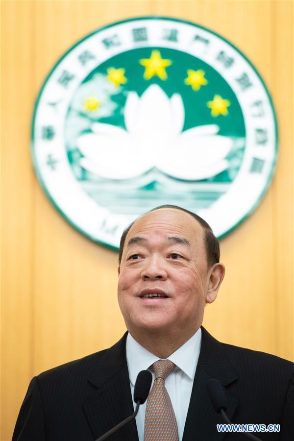 CHINA-FIFTH-TERM MACAO SAR GOVERNMENT-FIRST APPEARANCE (CN)
