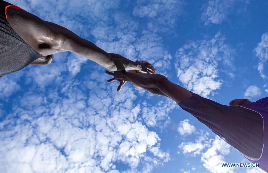 SOUTH SUDAN-JUBA-WHEELCHAIR AMPUTEES-BASKETBALL