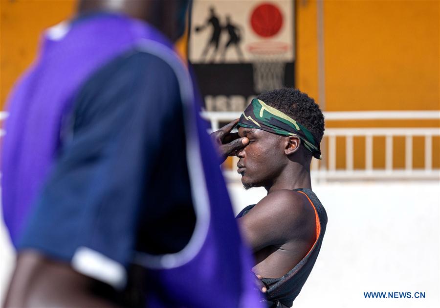 SOUTH SUDAN-JUBA-WHEELCHAIR AMPUTEES-BASKETBALL