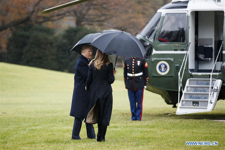 U.S.-WASHINGTON D.C.-TRUMP-DEPARTURE