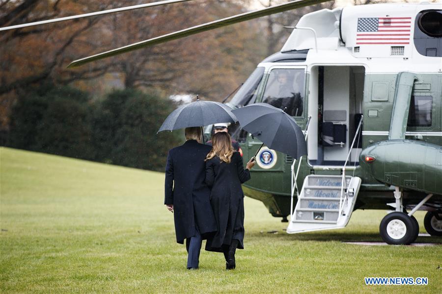 U.S.-WASHINGTON D.C.-TRUMP-DEPARTURE