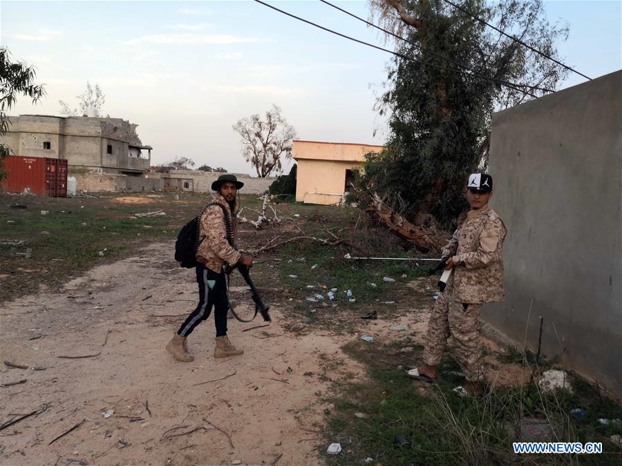 LIBYA-TRIPOLI-HEAVY CLASHES