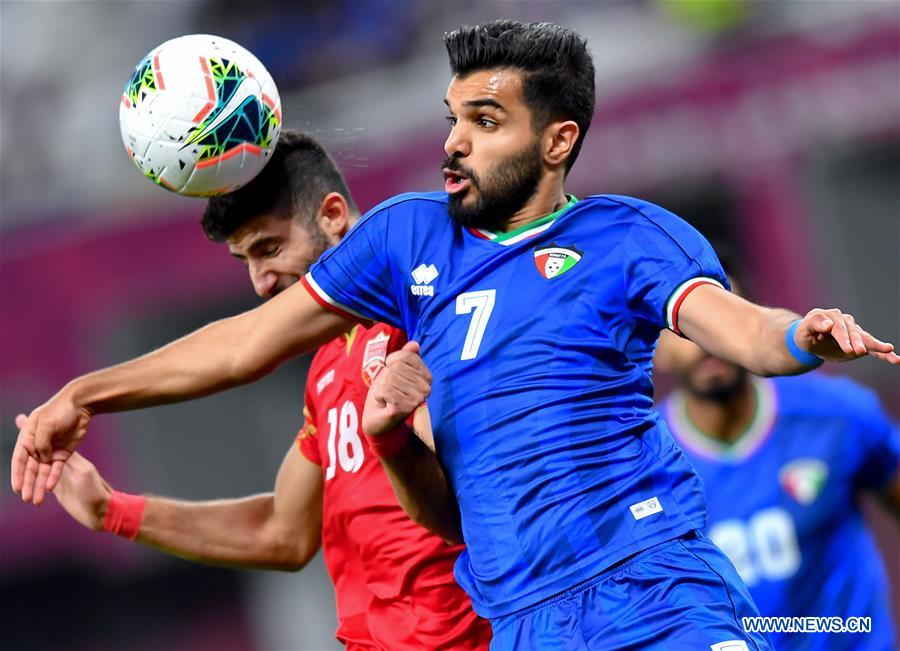 (SP)QATAR-DOHA-FOOTBALL-ARABIAN GULF CUP-BAHRAIN VS KUWAIT