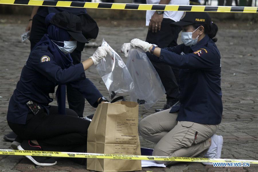 INDONESIA-JAKARTA-SMOKE GRENADE-EXPLOSION