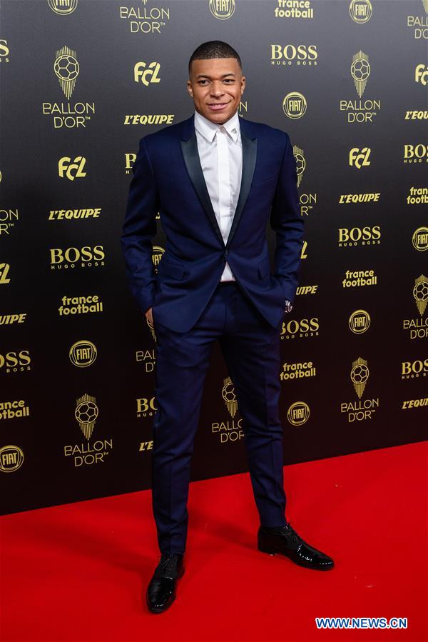 (SP)FRANCE-PARIS-SOCCER-BALLON D'OR 2019 AWARDS