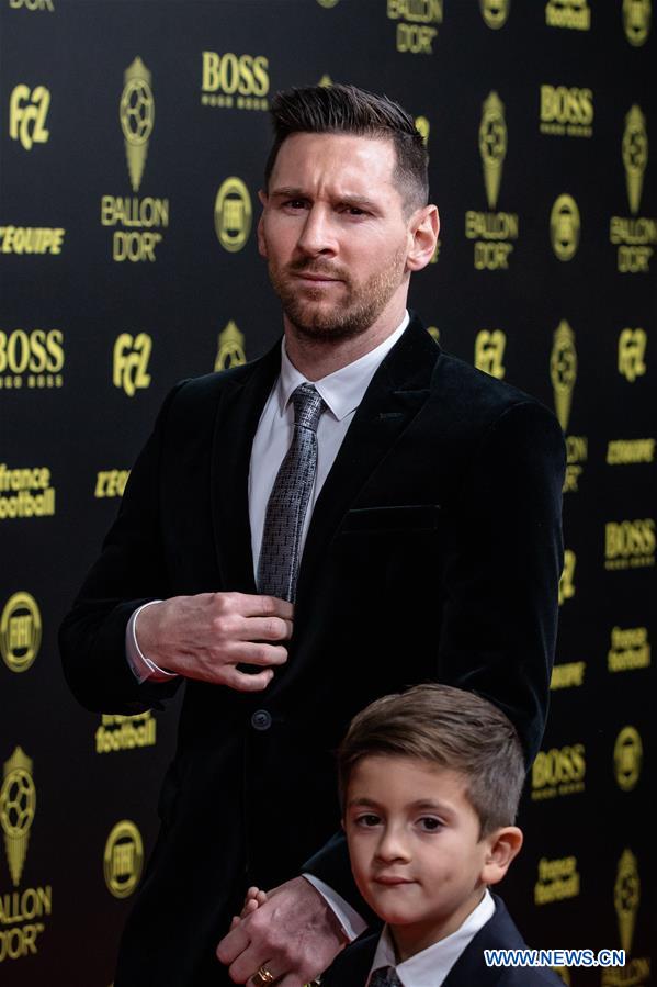 (SP)FRANCE-PARIS-SOCCER-BALLON D'OR 2019 AWARDS