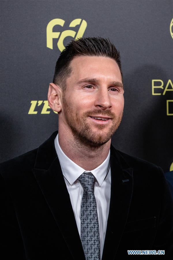 (SP)FRANCE-PARIS-SOCCER-BALLON D'OR 2019 AWARDS