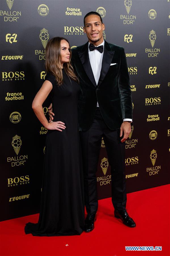 (SP)FRANCE-PARIS-SOCCER-BALLON D'OR 2019 AWARDS