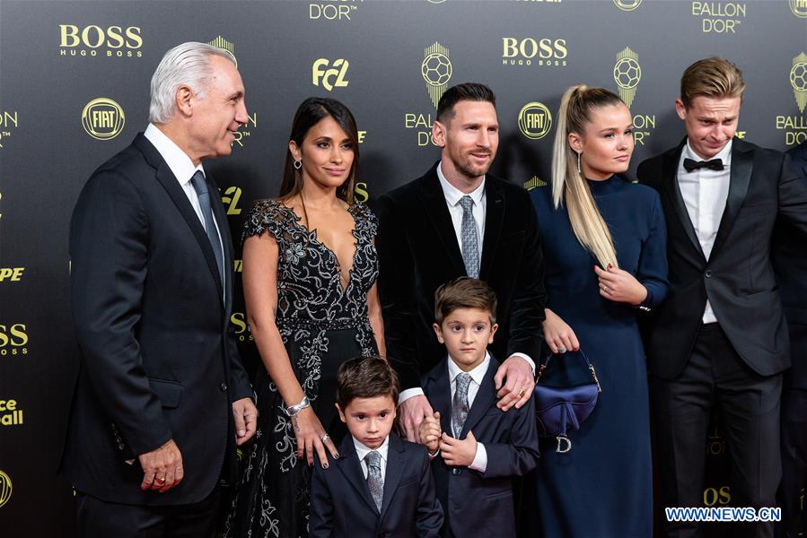 (SP)FRANCE-PARIS-SOCCER-BALLON D'OR 2019 AWARDS