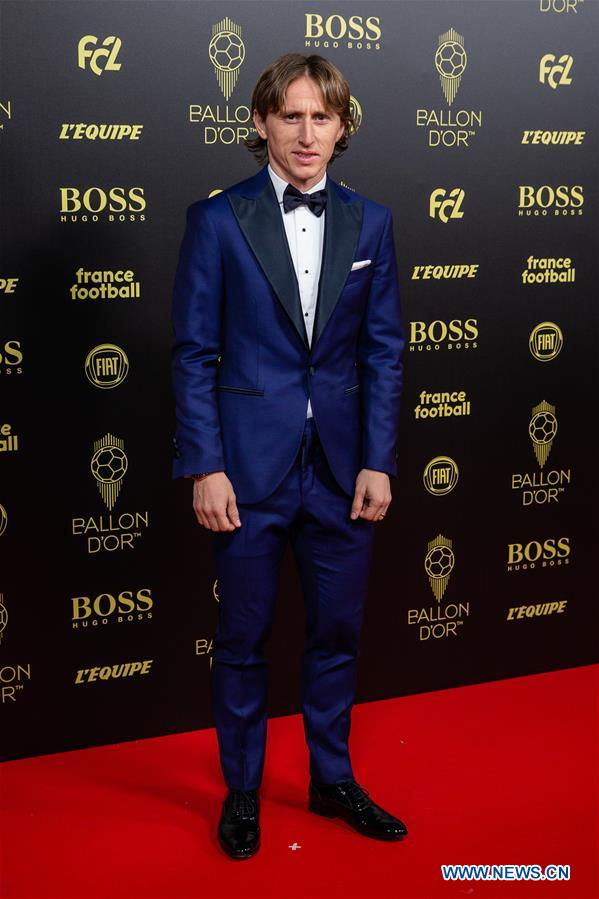 (SP)FRANCE-PARIS-SOCCER-BALLON D'OR 2019 AWARDS