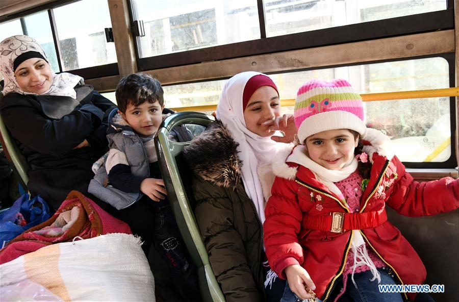 SYRIA-DAMASCUS-REFUGEES-LEBANON-RETURN