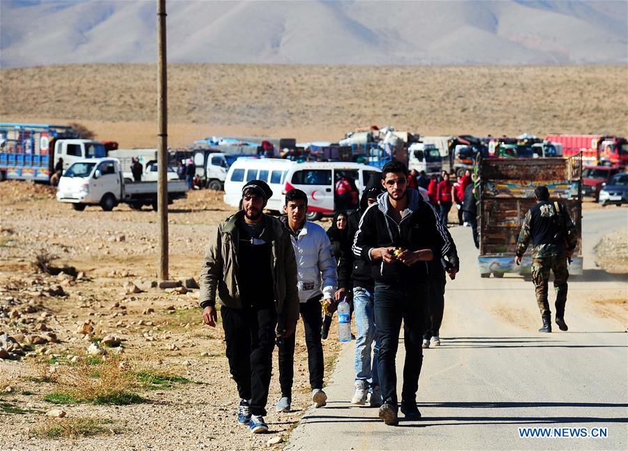 SYRIA-DAMASCUS-REFUGEES-LEBANON-RETURN