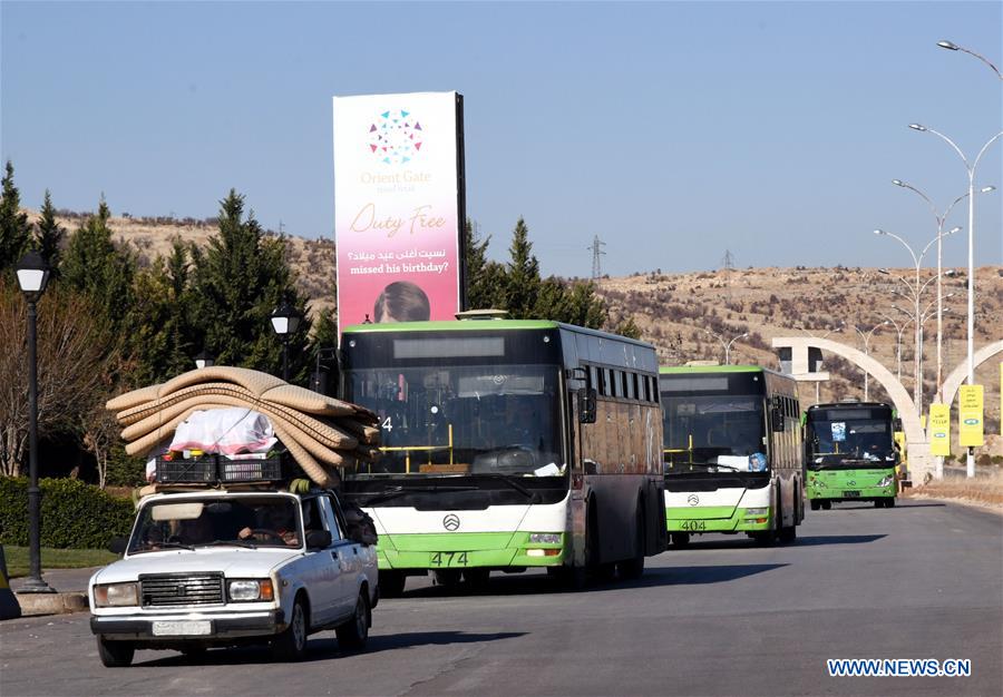 SYRIA-DAMASCUS-REFUGEES-LEBANON-RETURN