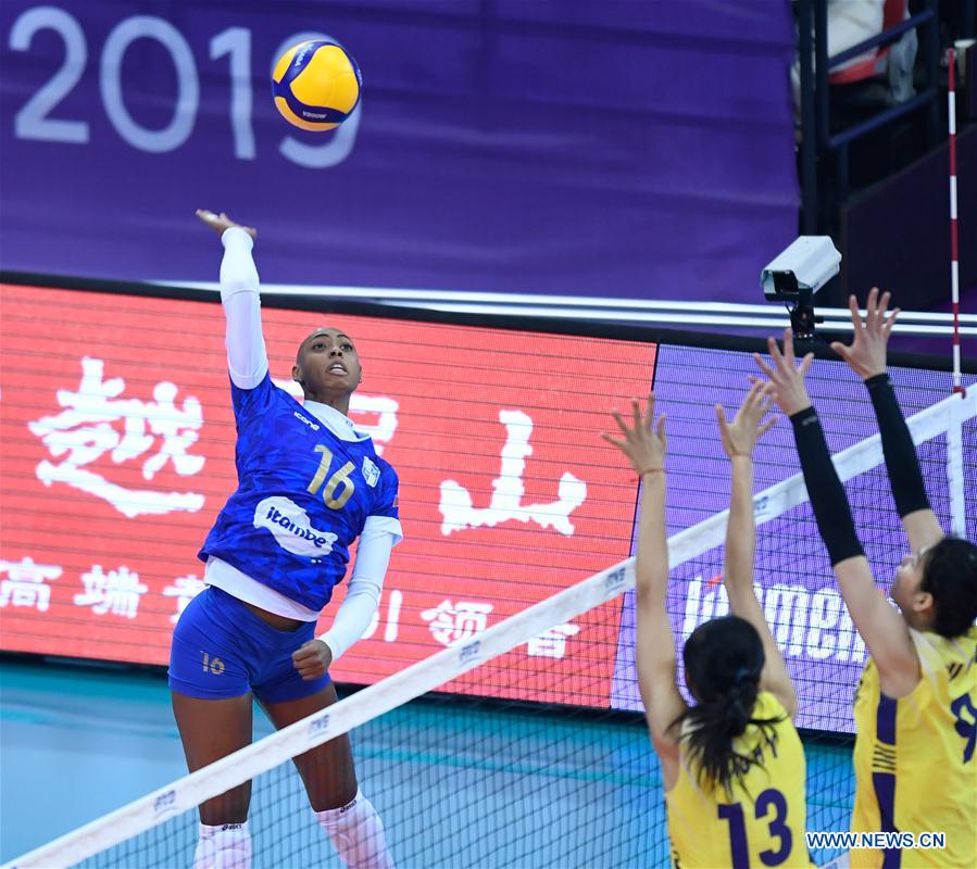 (SP)CHINA-SHAOXING-VOLLEYBALL-WOMEN'S CLUB WORLD CHAMPIONSHIP 