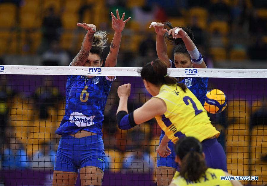 (SP)CHINA-SHAOXING-VOLLEYBALL-WOMEN'S CLUB WORLD CHAMPIONSHIP 