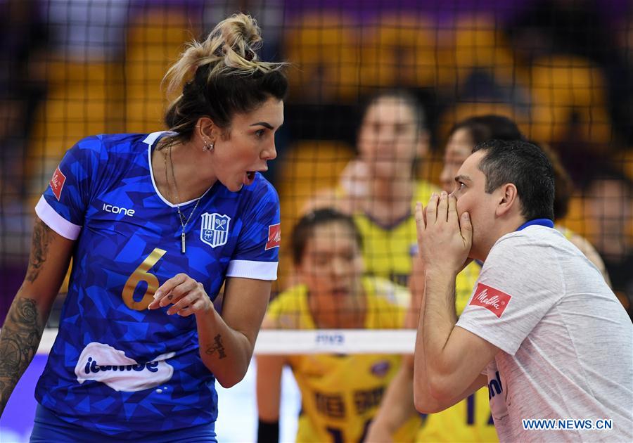 (SP)CHINA-SHAOXING-VOLLEYBALL-WOMEN'S CLUB WORLD CHAMPIONSHIP 
