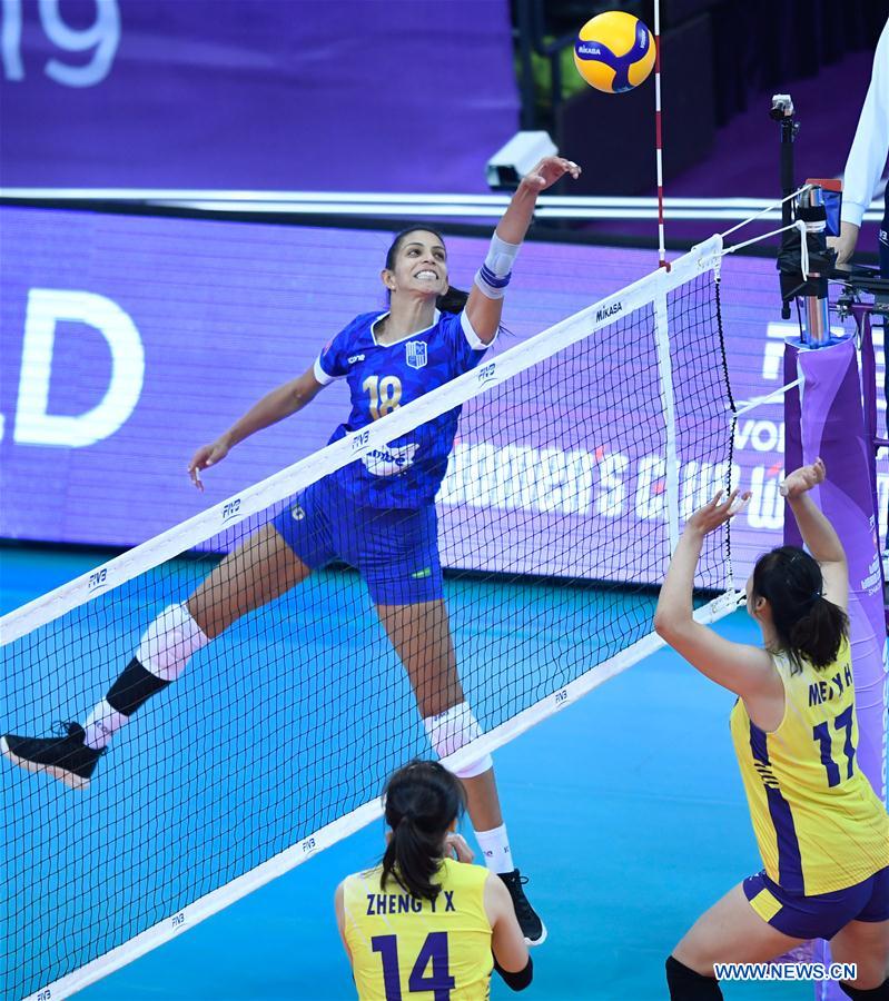 (SP)CHINA-SHAOXING-VOLLEYBALL-WOMEN'S CLUB WORLD CHAMPIONSHIP 