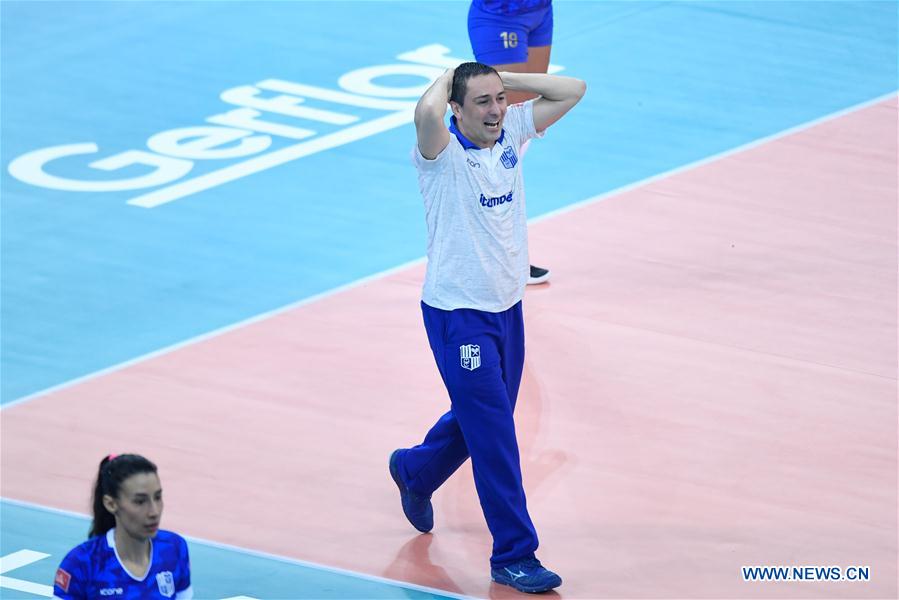 (SP)CHINA-SHAOXING-VOLLEYBALL-WOMEN'S CLUB WORLD CHAMPIONSHIP 