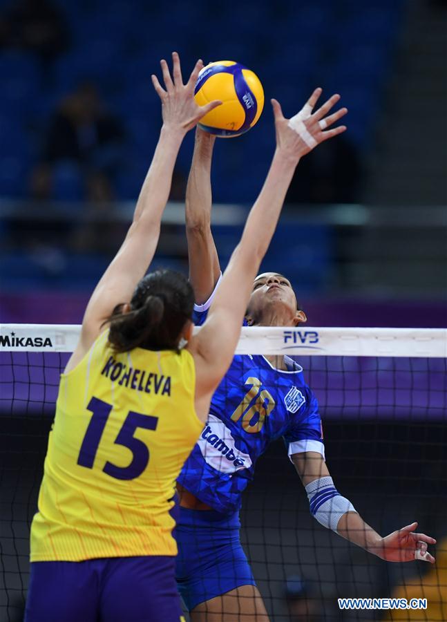(SP)CHINA-SHAOXING-VOLLEYBALL-WOMEN'S CLUB WORLD CHAMPIONSHIP 