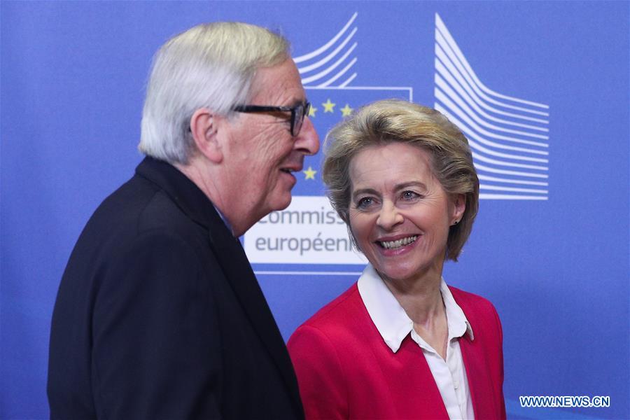 (PORTRAITS)BELGIUM-BRUSSELS-EUROPEAN COMMISSION-PRESIDENT-HANDOVER