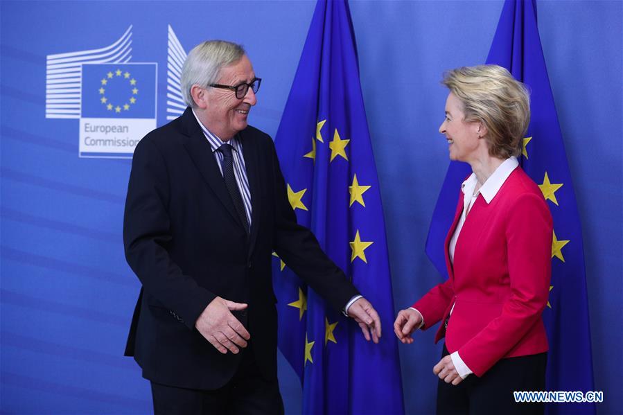 (PORTRAITS)BELGIUM-BRUSSELS-EUROPEAN COMMISSION-PRESIDENT-HANDOVER