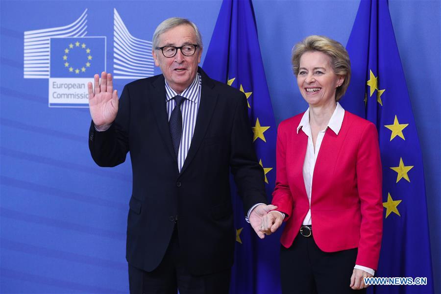 (PORTRAITS)BELGIUM-BRUSSELS-EUROPEAN COMMISSION-PRESIDENT-HANDOVER