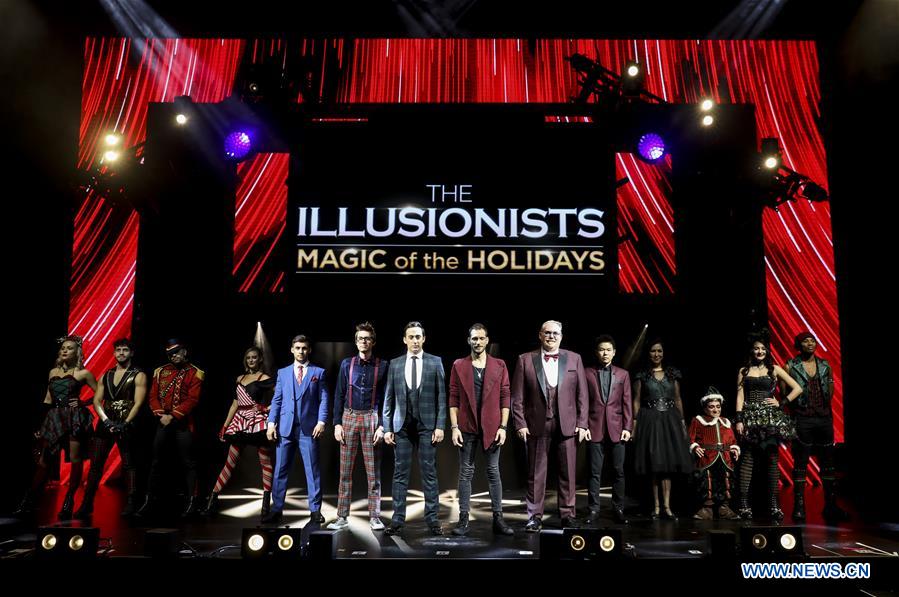 U.S.-NEW YORK-THE ILLUSIONISTS-MAGIC SHOW