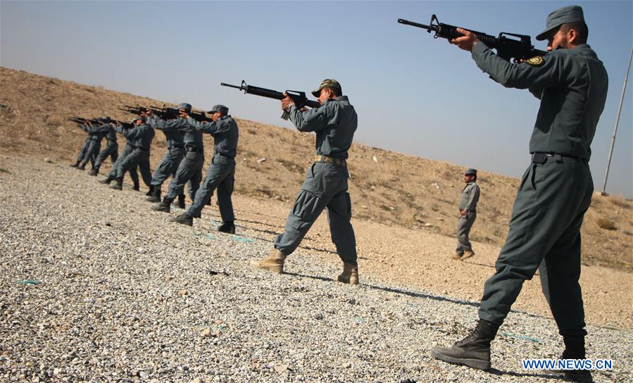AFGHANISTAN-NANGARHAR-MILITARY TRAINING