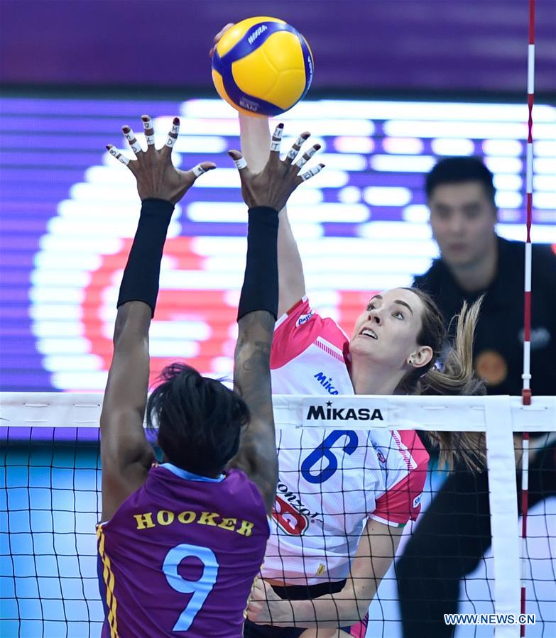 (SP)CHINA-SHAOXING-VOLLEYBALL-WOMEN'S CLUB WORLD CHAMPIONSHIP