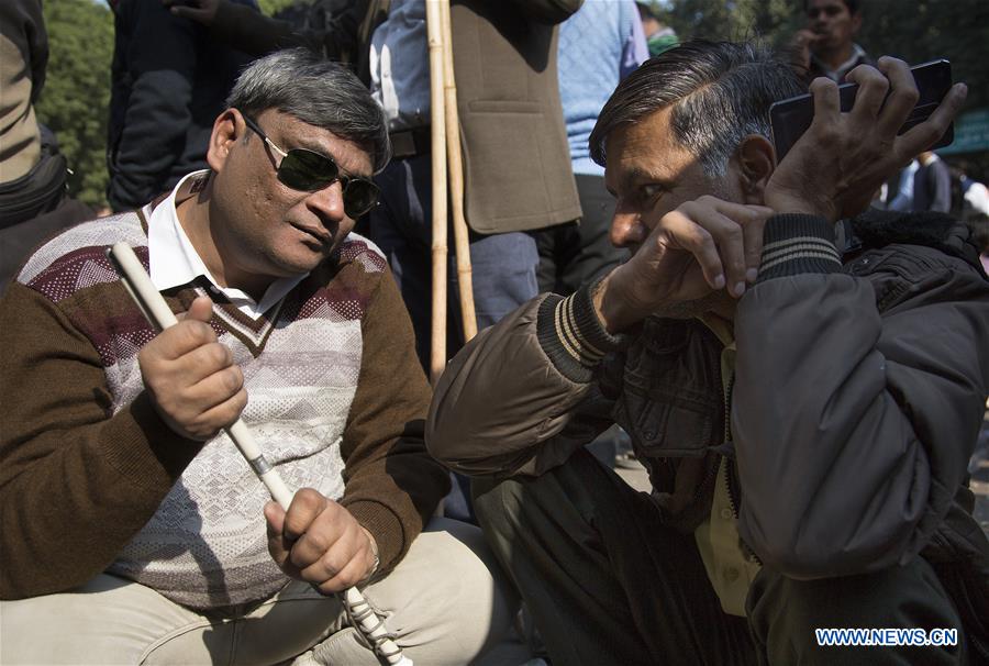 INDIA-NEW DELHI-INTERNATIONAL DAY OF PERSONS WITH DISABILITIES-RALLY