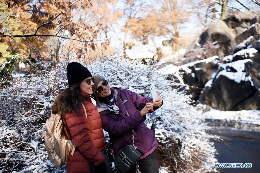 U.S.-NEW YORK-CENTRAL PARK-SNOW