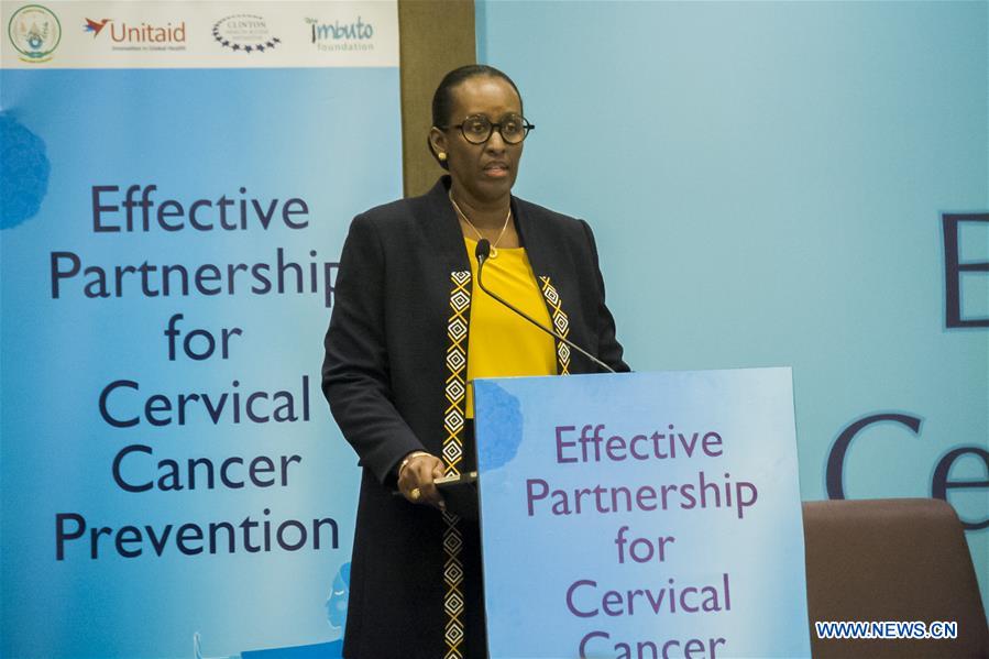 RWANDA-KIGALI-AIDS CONFERENCE-CERVICAL CANCER PREVENTION