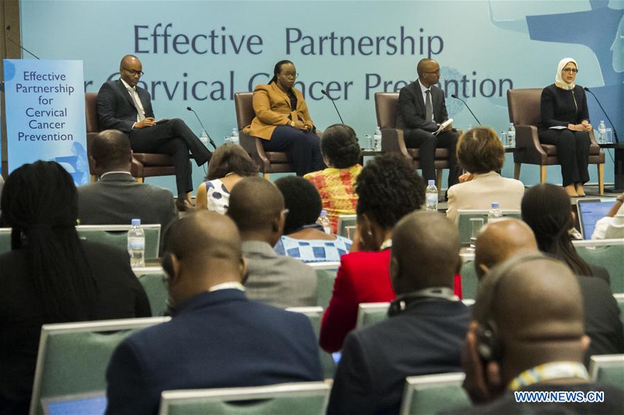 RWANDA-KIGALI-AIDS CONFERENCE-CERVICAL CANCER PREVENTION