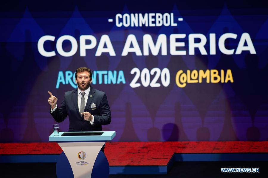 (SP)COLOMBIA-CARTAGENA-FOOTBALL-COPA AMERICA-DRAW